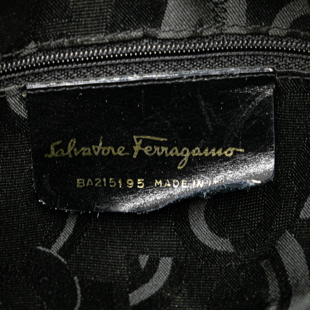 Salvatore Ferragamo Leather Gancini Crossbody - 5