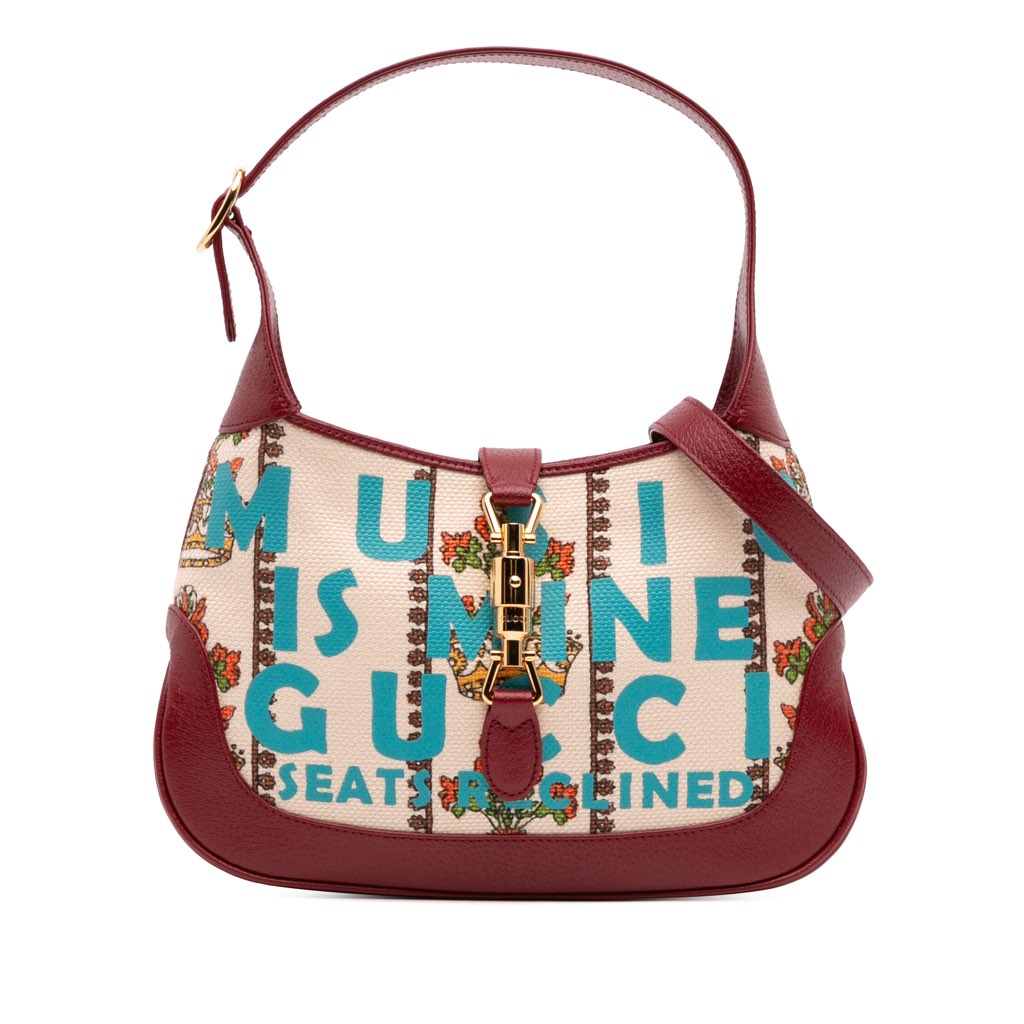 Gucci Small Canvas 100 Centennial Music Jackie 1961 Crossbody