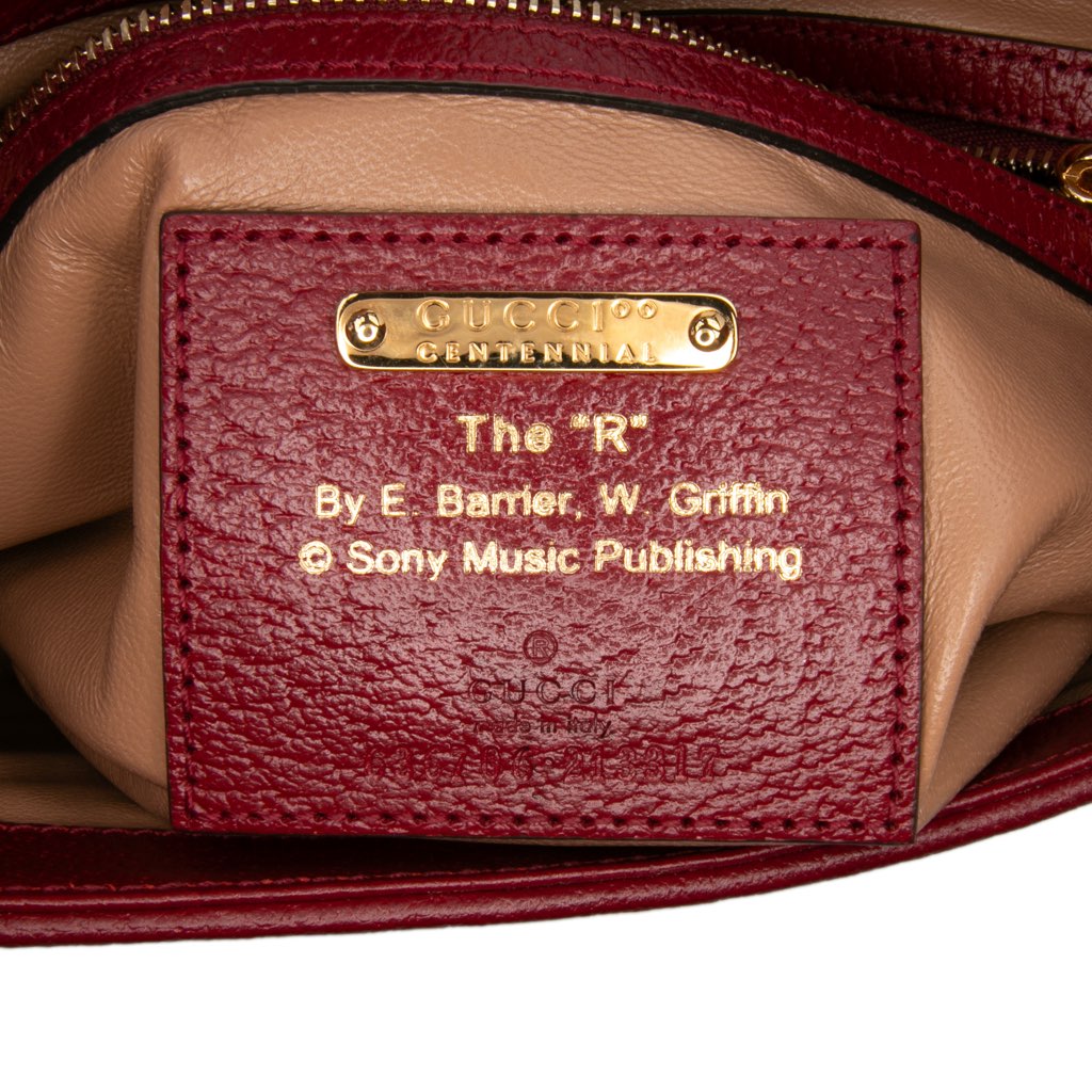 Gucci Small Canvas 100 Centennial Music Jackie 1961 Crossbody - 5