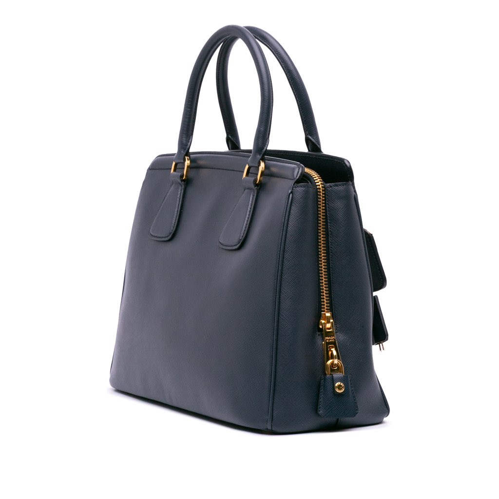 Prada Saffiano Lux Parabole Tote - Back view