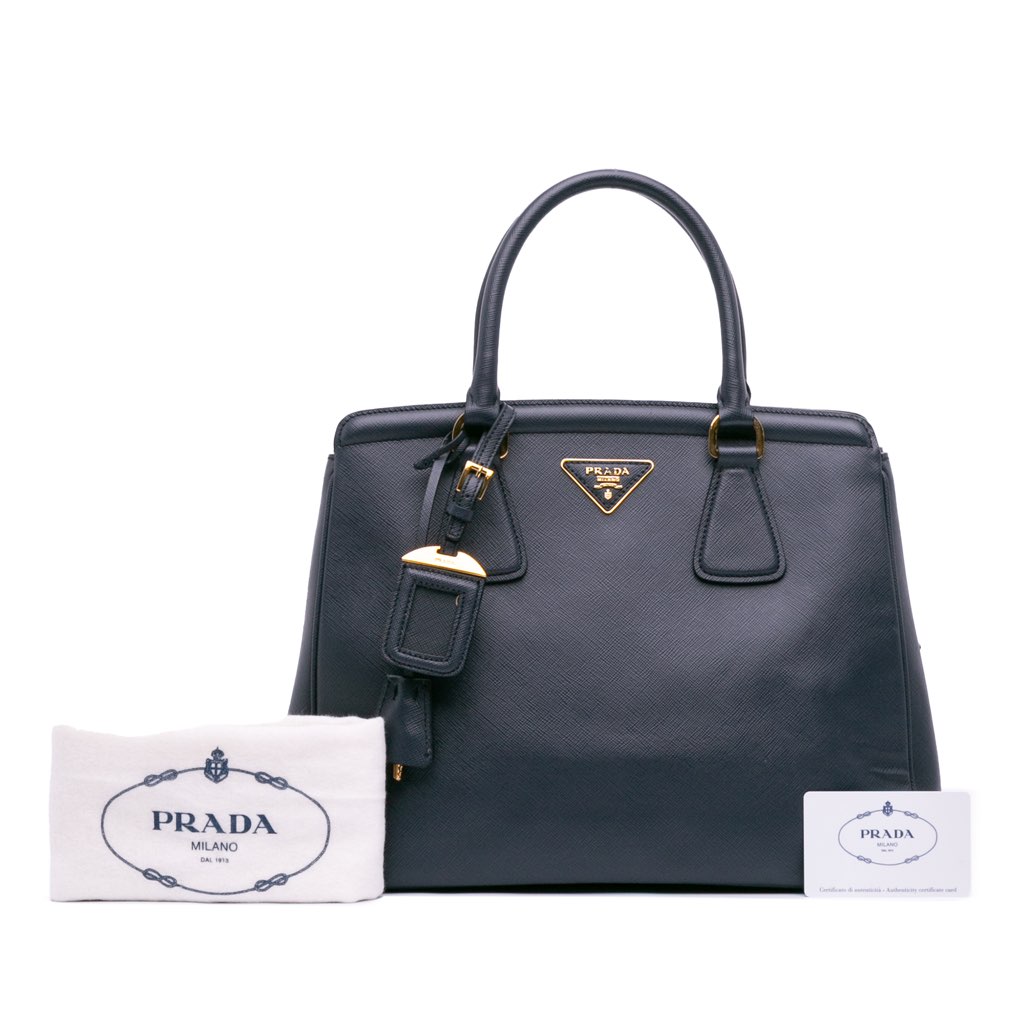 Prada Saffiano Lux Parabole Tote - Image 15