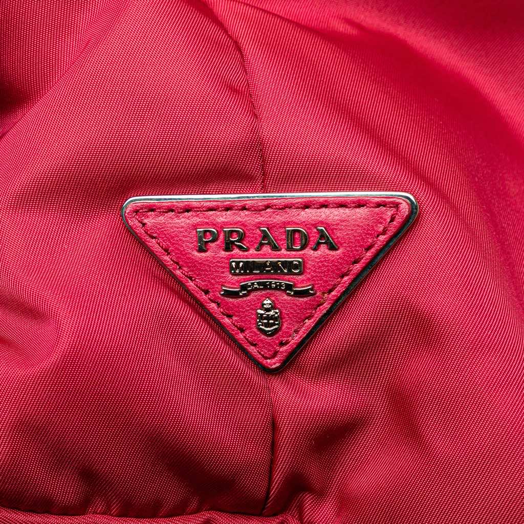 Prada Tessuto Reversible Satchel - Side view