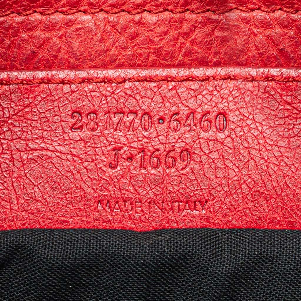 Balenciaga Lambskin Trimmed Canvas Motocross City Giant 12 Satchel - Detail 1