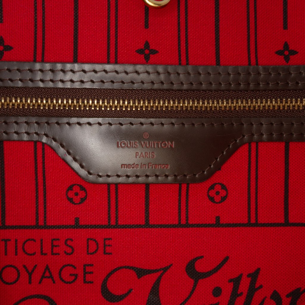 Louis Vuitton Damier Ebene Neverfull MM - 5