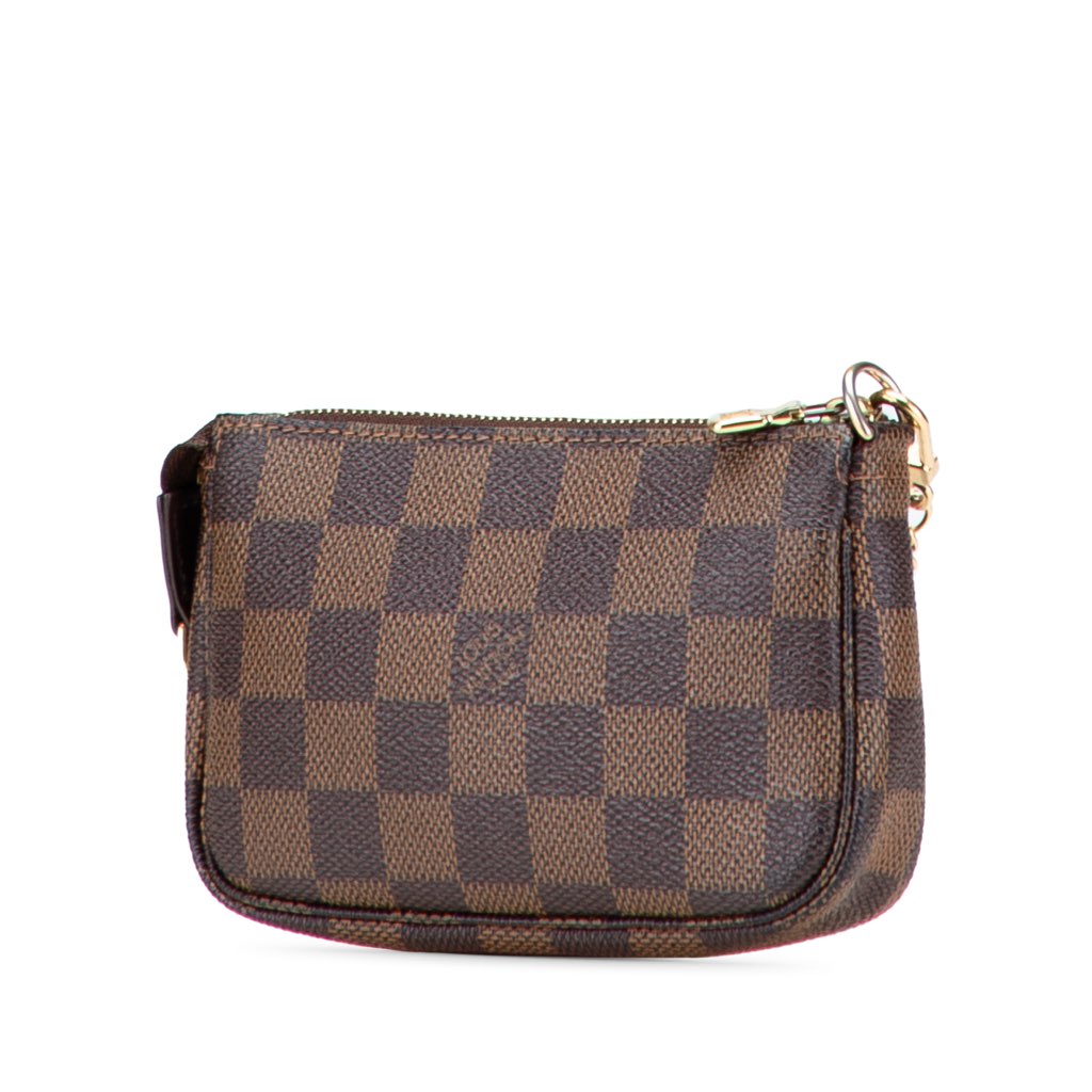 Louis Vuitton Damier Ebene Mini Pochette Accessoires - Back view