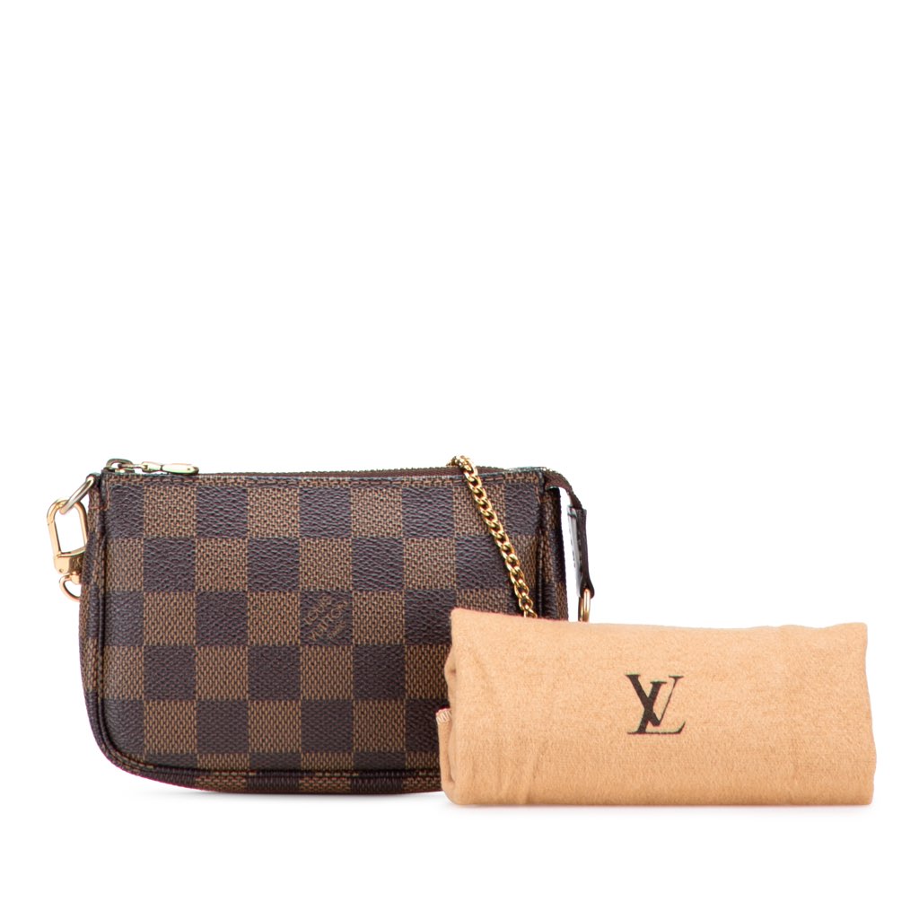 Louis Vuitton Damier Ebene Mini Pochette Accessoires - Image 12