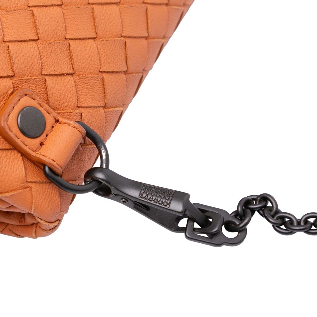 Bottega Veneta Mini Nappa Intrecciato Expandable Chain Crossbody - Image 12