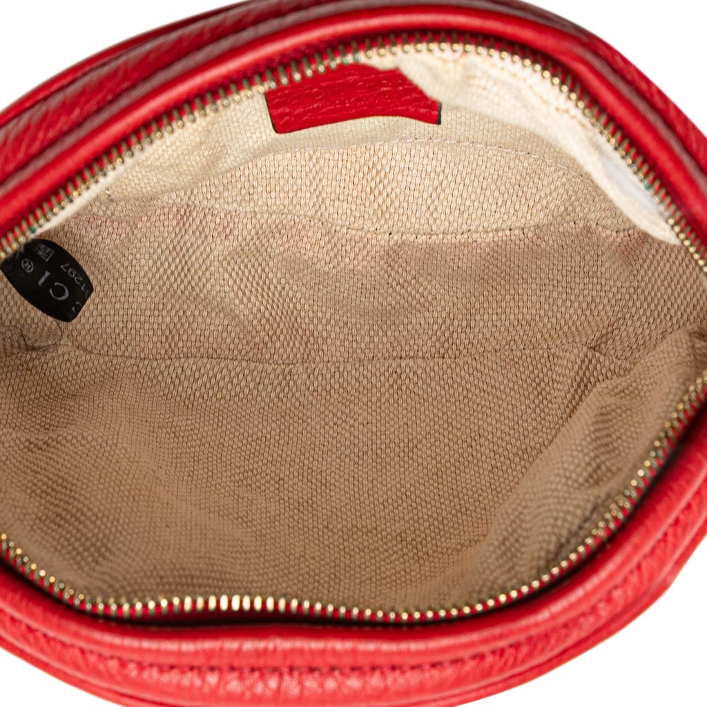 Gucci Mini Pebbled Calfskin Soho Chain Crossbody - 4