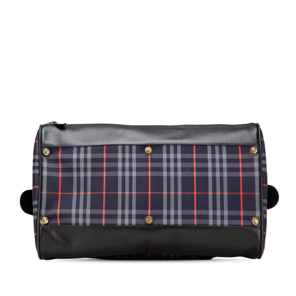 Burberry House Check Canvas Travel Bag - 3
