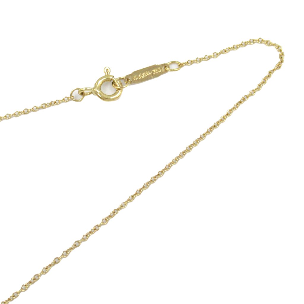 Tiffany & Co 18K Yellow Gold Frank Gehry Orchid Drop Necklace - 5
