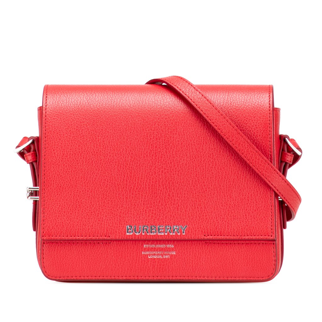 Burberry Small Grained Calfskin Grace Crossbody