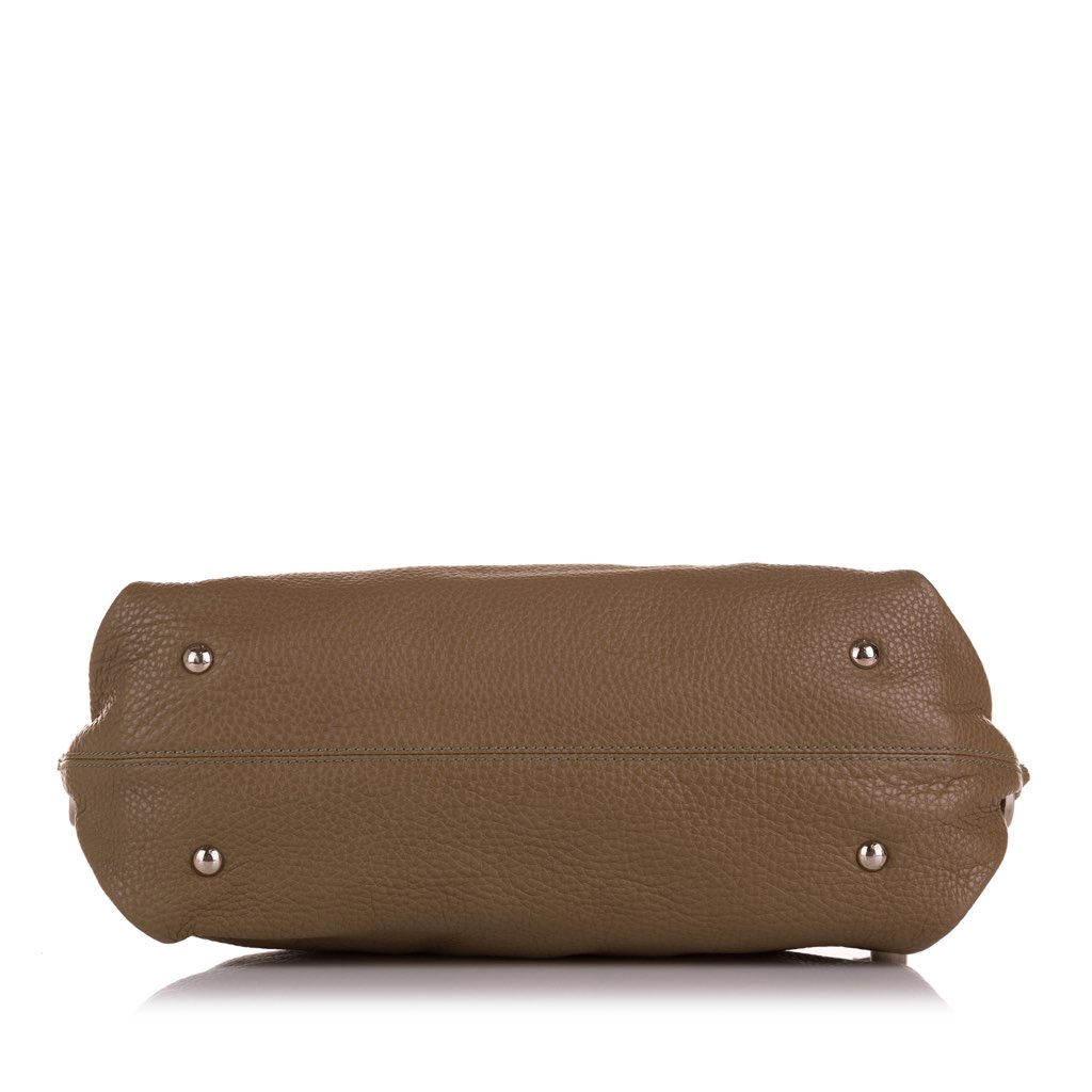 Salvatore Ferragamo Sofia Leather Satchel - 4