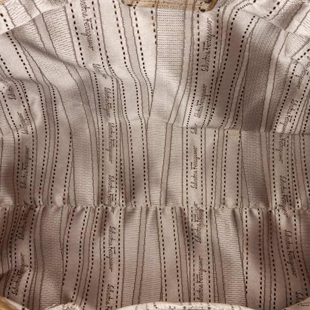 Salvatore Ferragamo Sofia Leather Satchel - 5