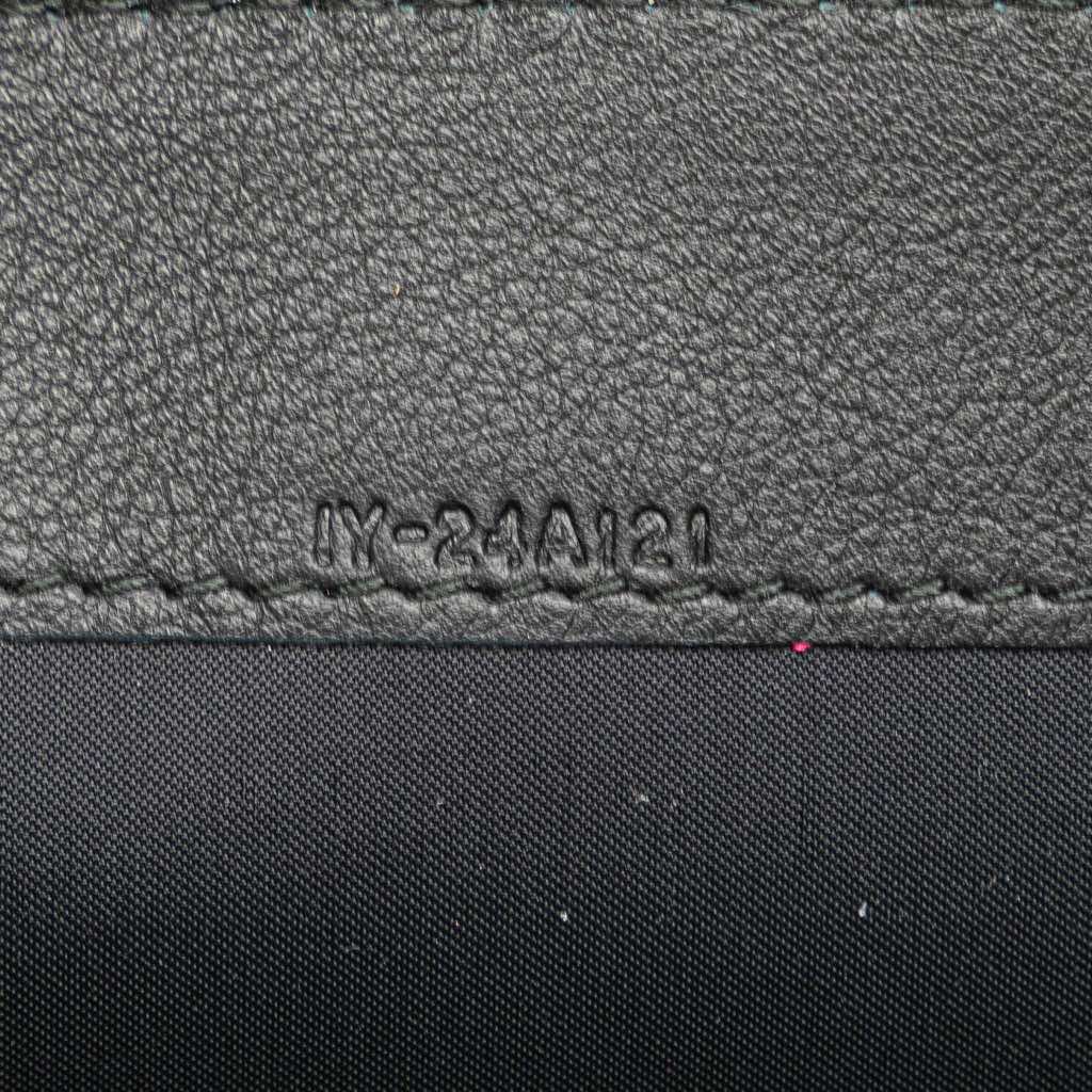 Salvatore Ferragamo Leather Logo Clutch - Side view