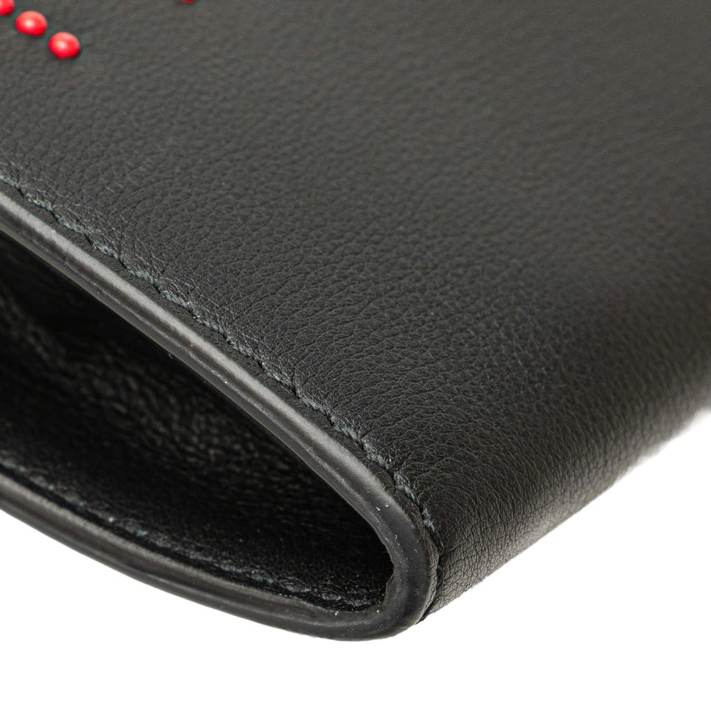 Salvatore Ferragamo Leather Logo Clutch - Detail 2