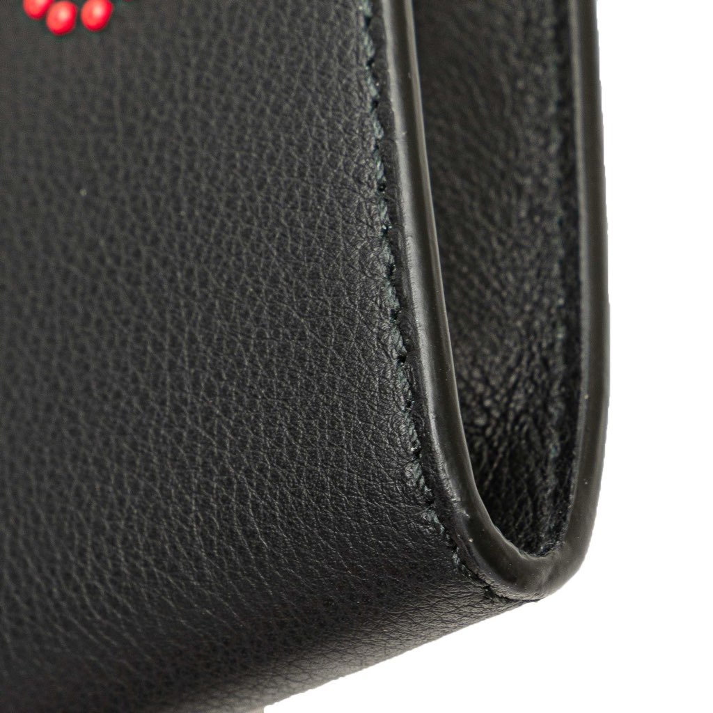 Salvatore Ferragamo Leather Logo Clutch - Image 10