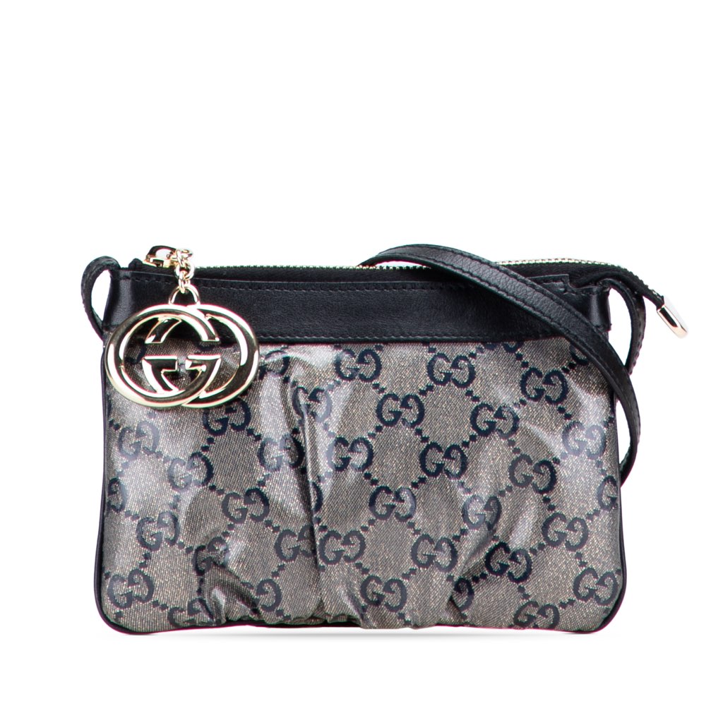 Gucci GG Crystal Interlocking G Crossbody