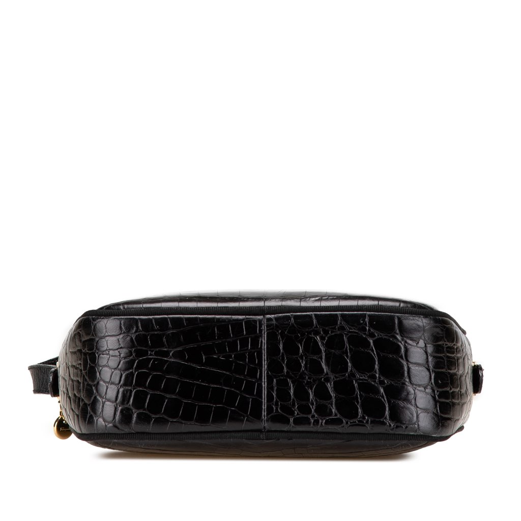 Salvatore Ferragamo Vara Embossed Leather Crossbody - 3