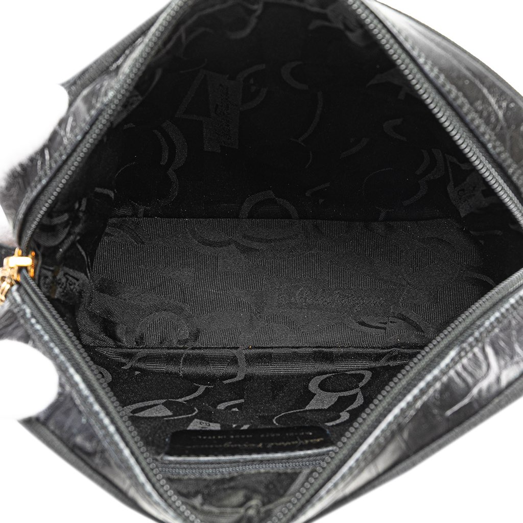 Salvatore Ferragamo Vara Embossed Leather Crossbody - 4