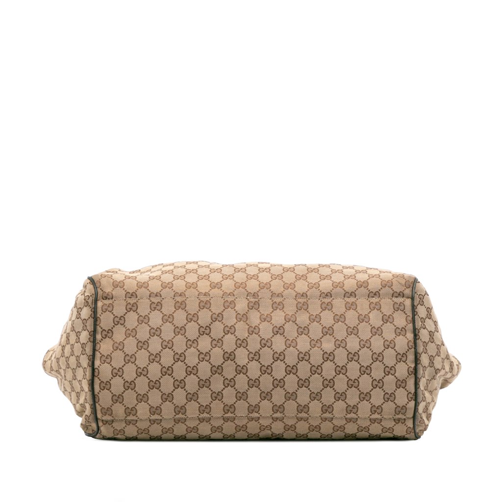 Gucci Large GG Canvas Sukey Satchel - 3