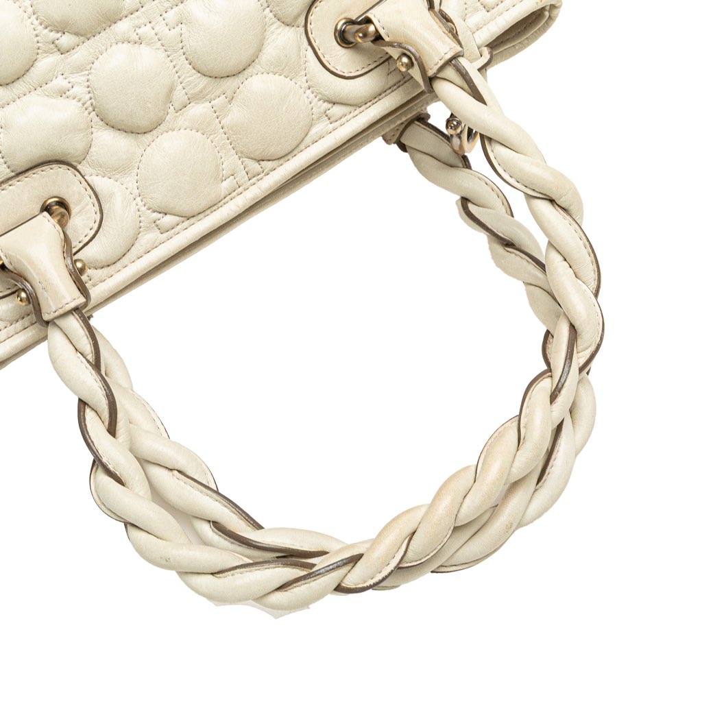 Salvatore Ferragamo Quilted Leather Gancini Handbag - Image 13