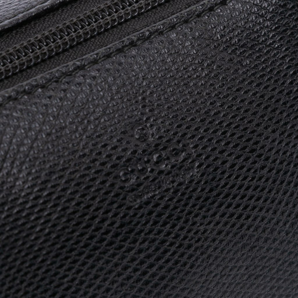 Gucci Lizard Embossed Calfskin Boat - 5