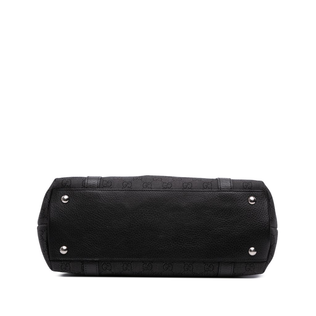 Gucci GG Denim Abbey D Ring Tote - 3