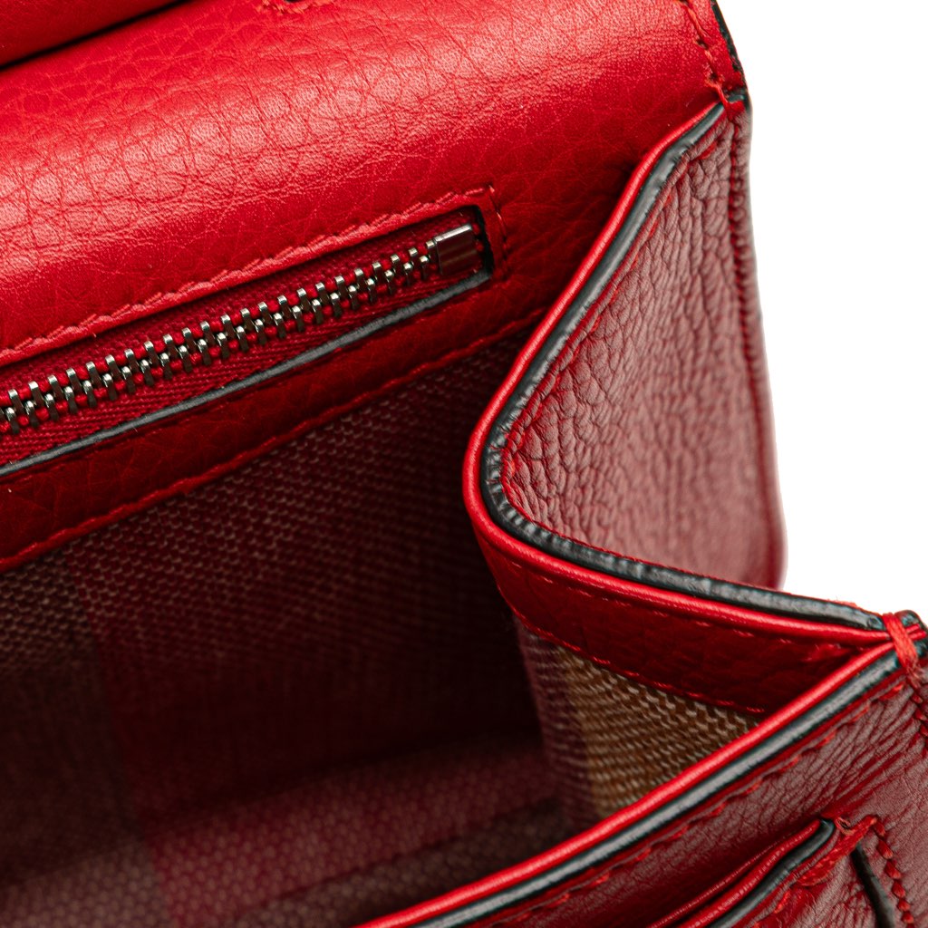 Gucci Medium Leather Bamboo Daily Crossbody - Image 10