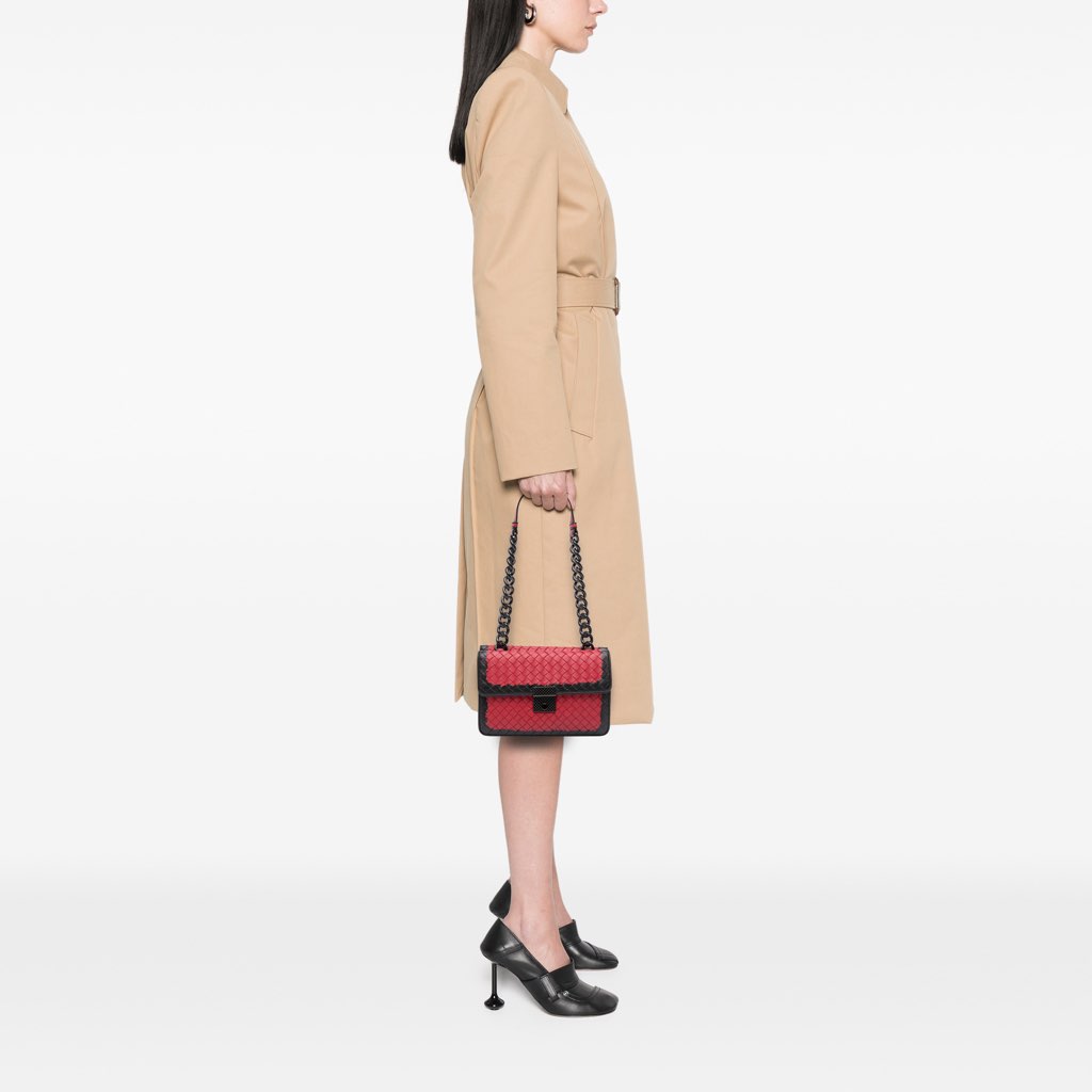 Bottega Veneta Nappa Intrecciato Glass Shoulder Bag - Image 14