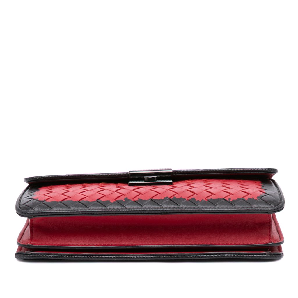 Bottega Veneta Nappa Intrecciato Glass Shoulder Bag - Image 6