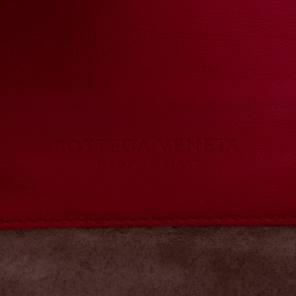 Bottega Veneta Nappa Intrecciato Glass Shoulder Bag - Side view