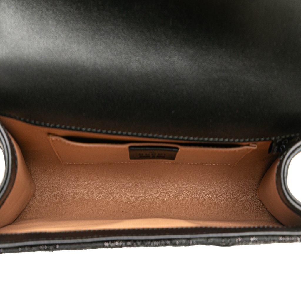 Gucci Lurex Brocade Animalier Broadway Clutch - 4