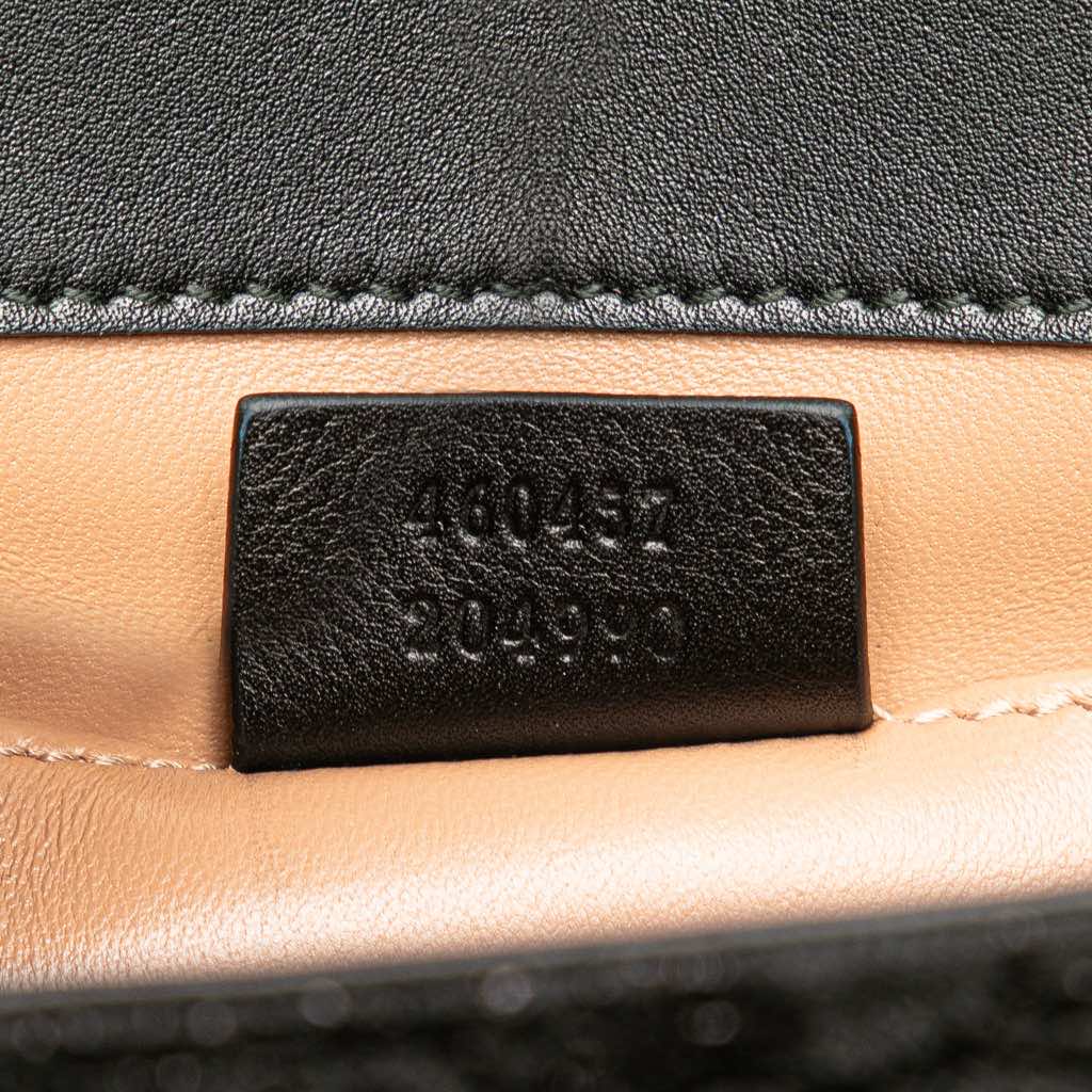 Gucci Lurex Brocade Animalier Broadway Clutch - Detail 1