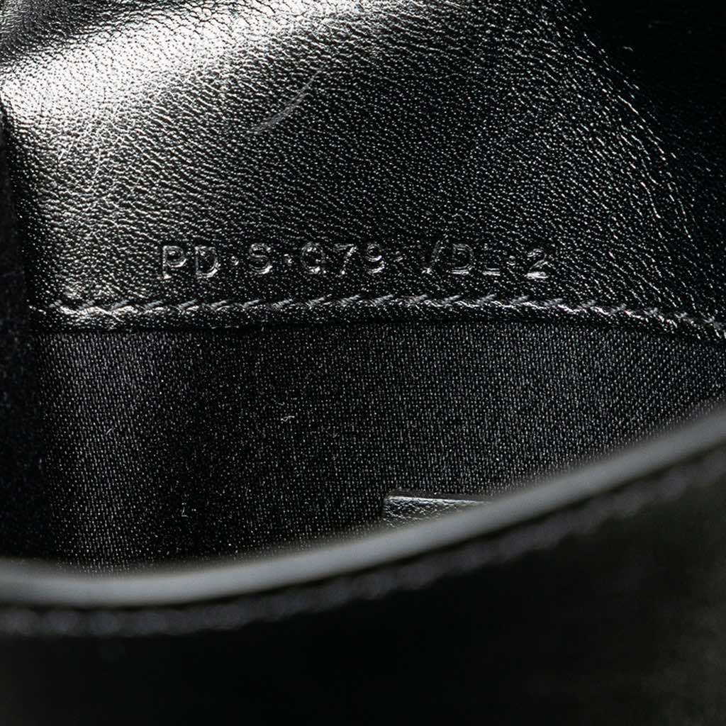 Valentino Leather VRing Neck Pouch - Image 10