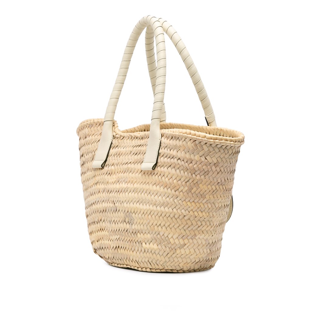 Chloé Medium Raffia Marcie Basket Tote - 2