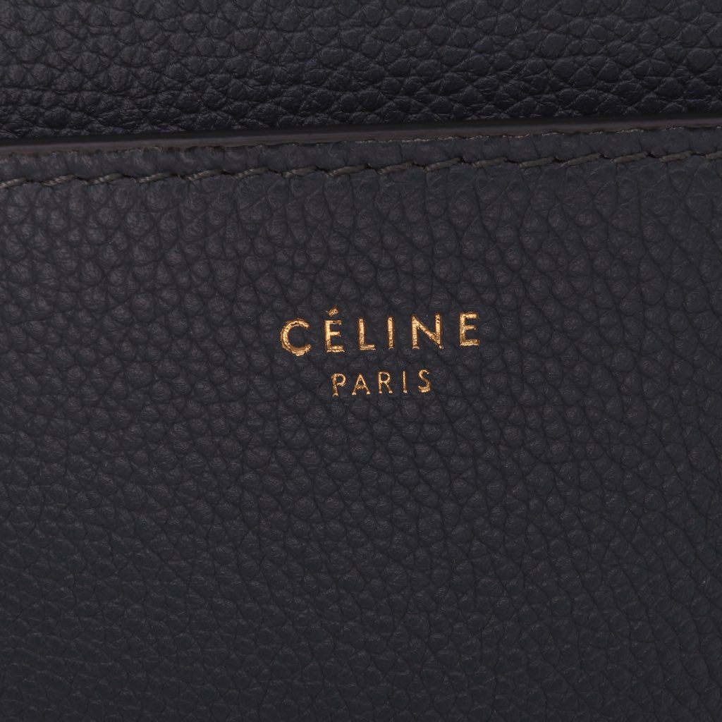 Celine Medium Leather Seau Sangle Bucket Bag - 5