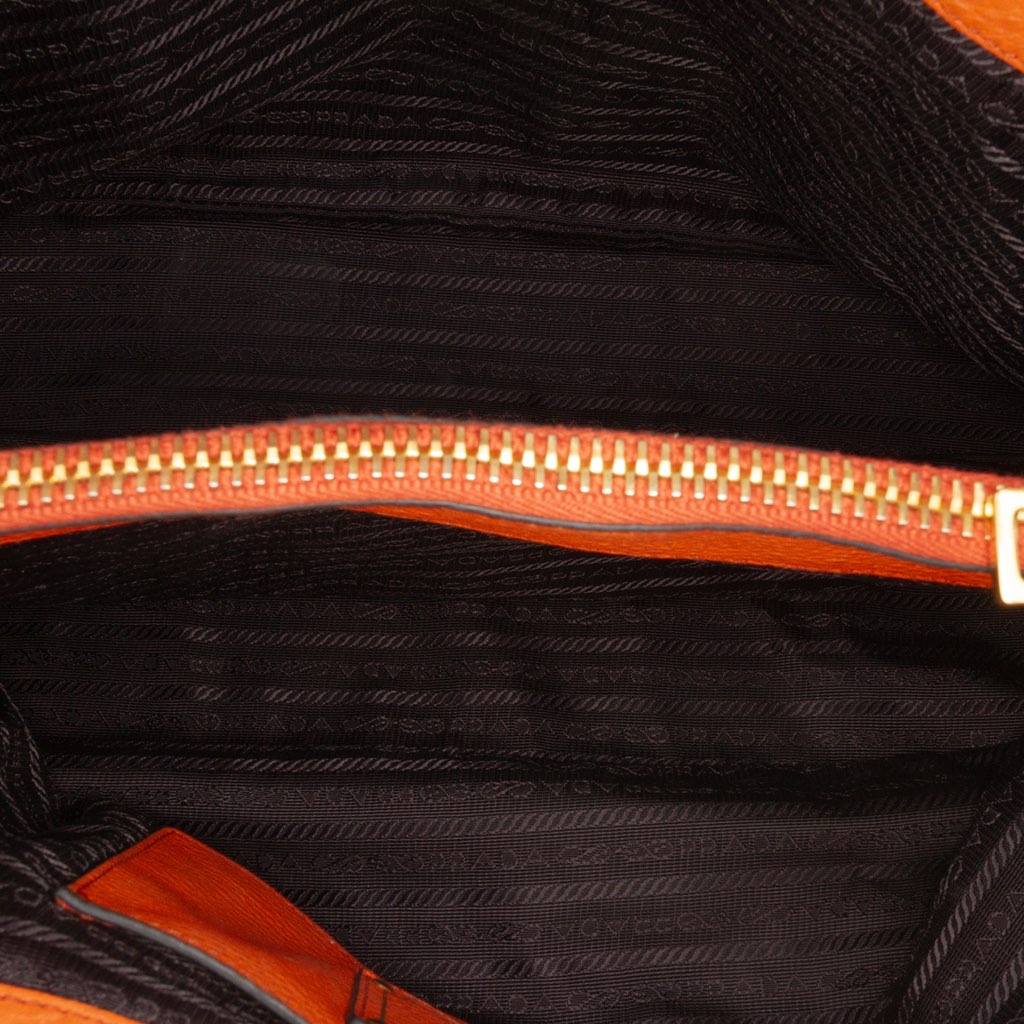 Prada Vitello Daino Open Convertible Tote - 4