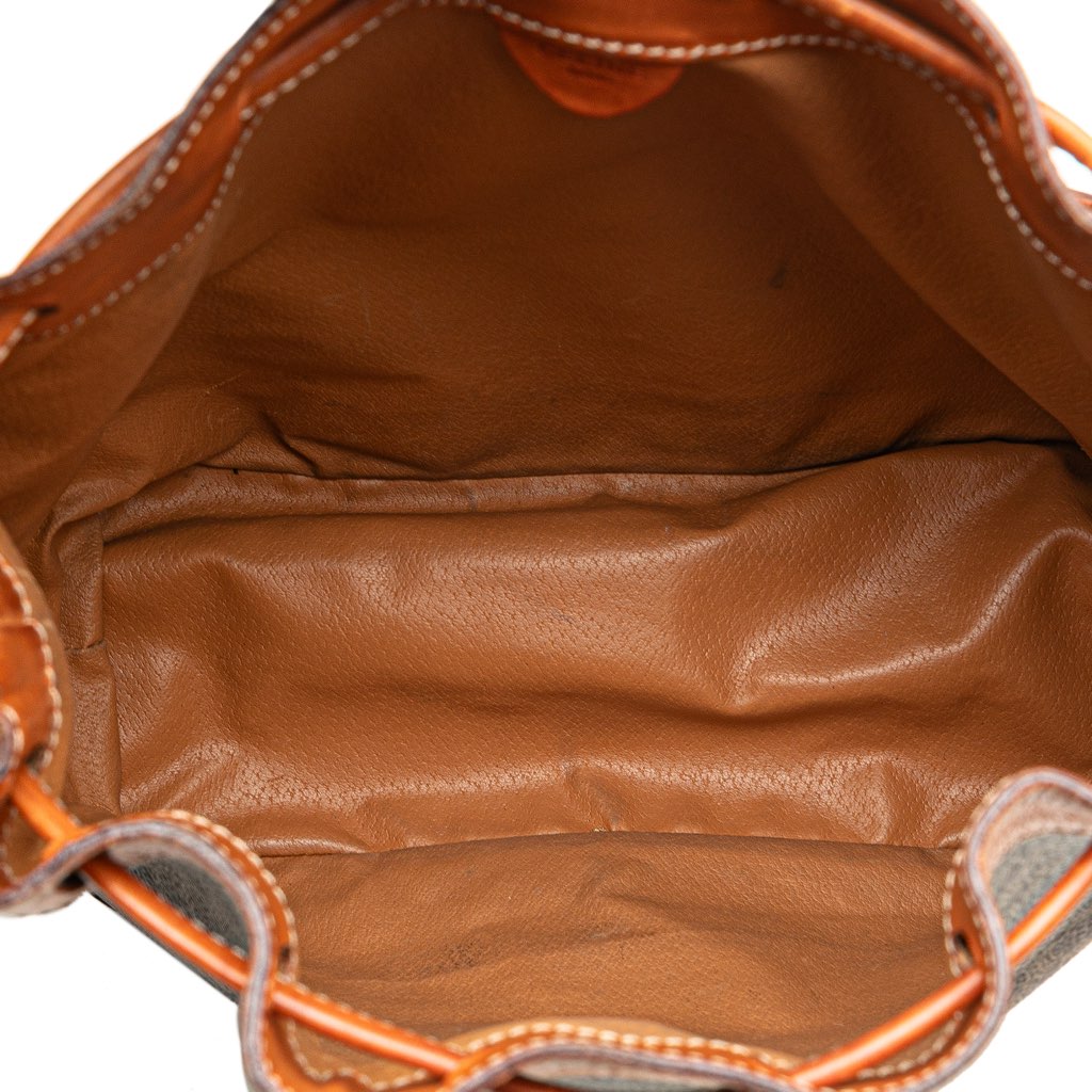 Celine Macadam Coated Canvas Drawstring Bucket Bag - 4