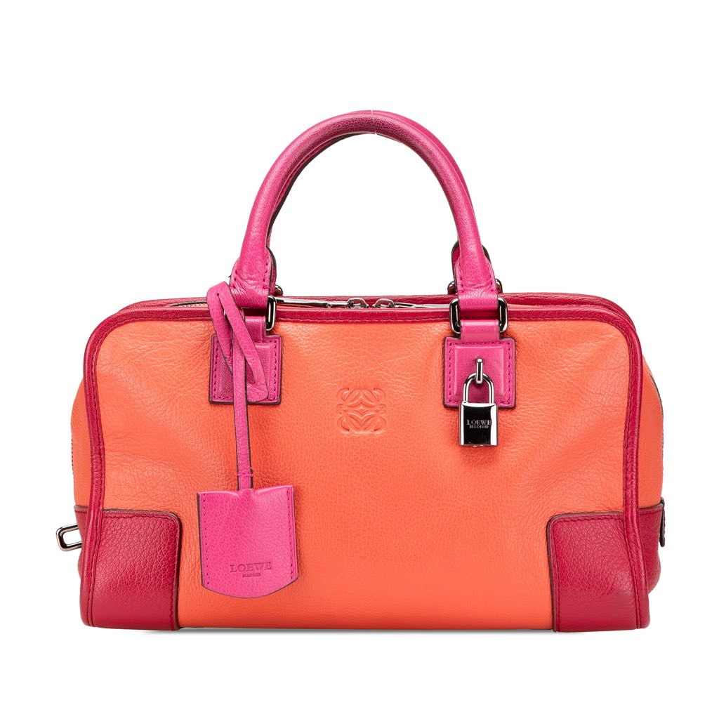 Loewe Tricolor Goatskin Amazona 28