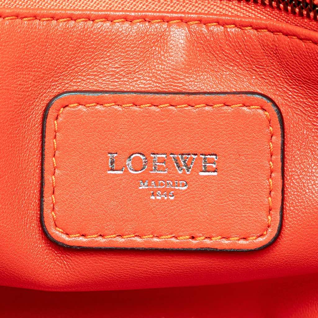 Loewe Tricolor Goatskin Amazona 28 - Side view