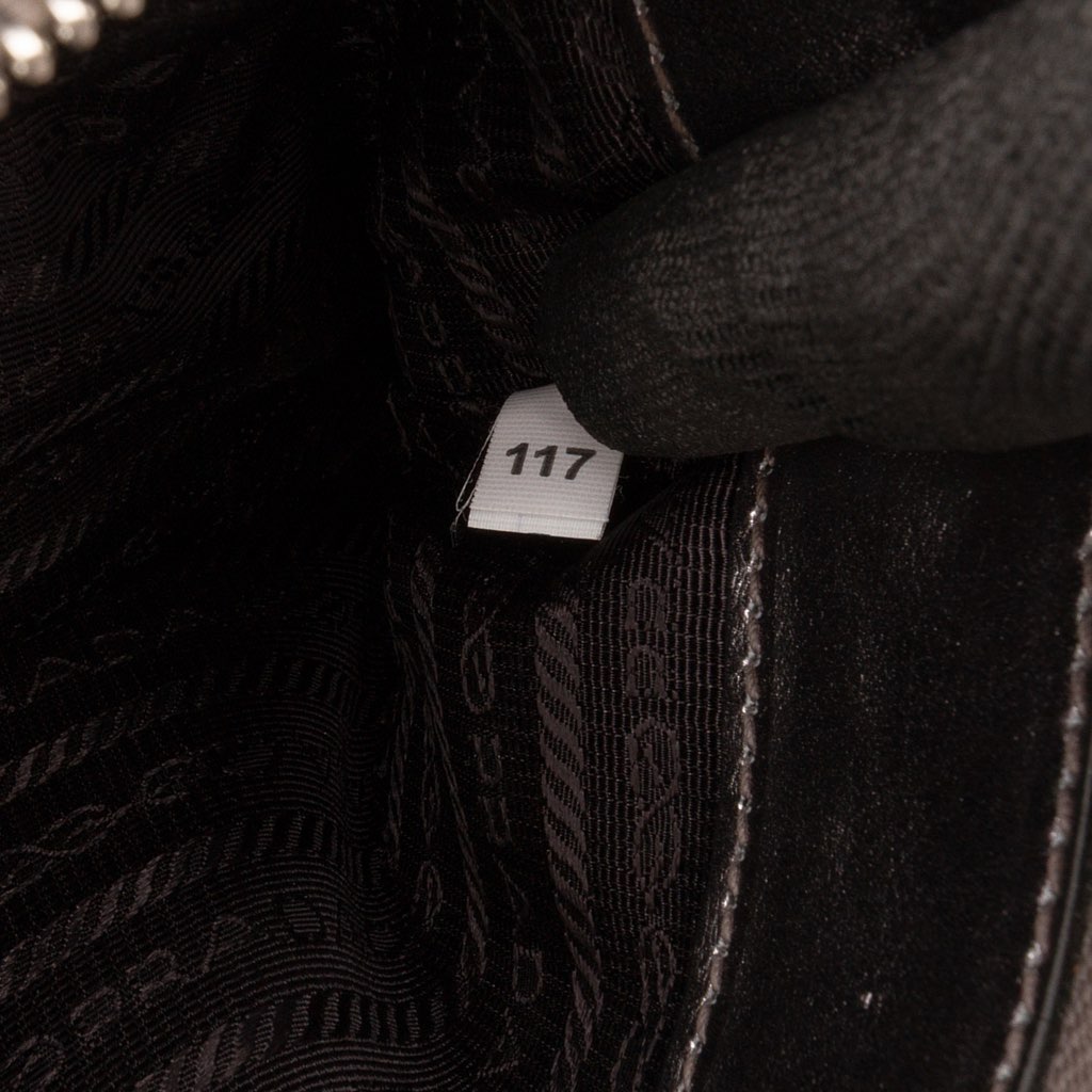 Prada Small Saffiano Cuir Monochrome Top Handle Tote - Detail 1