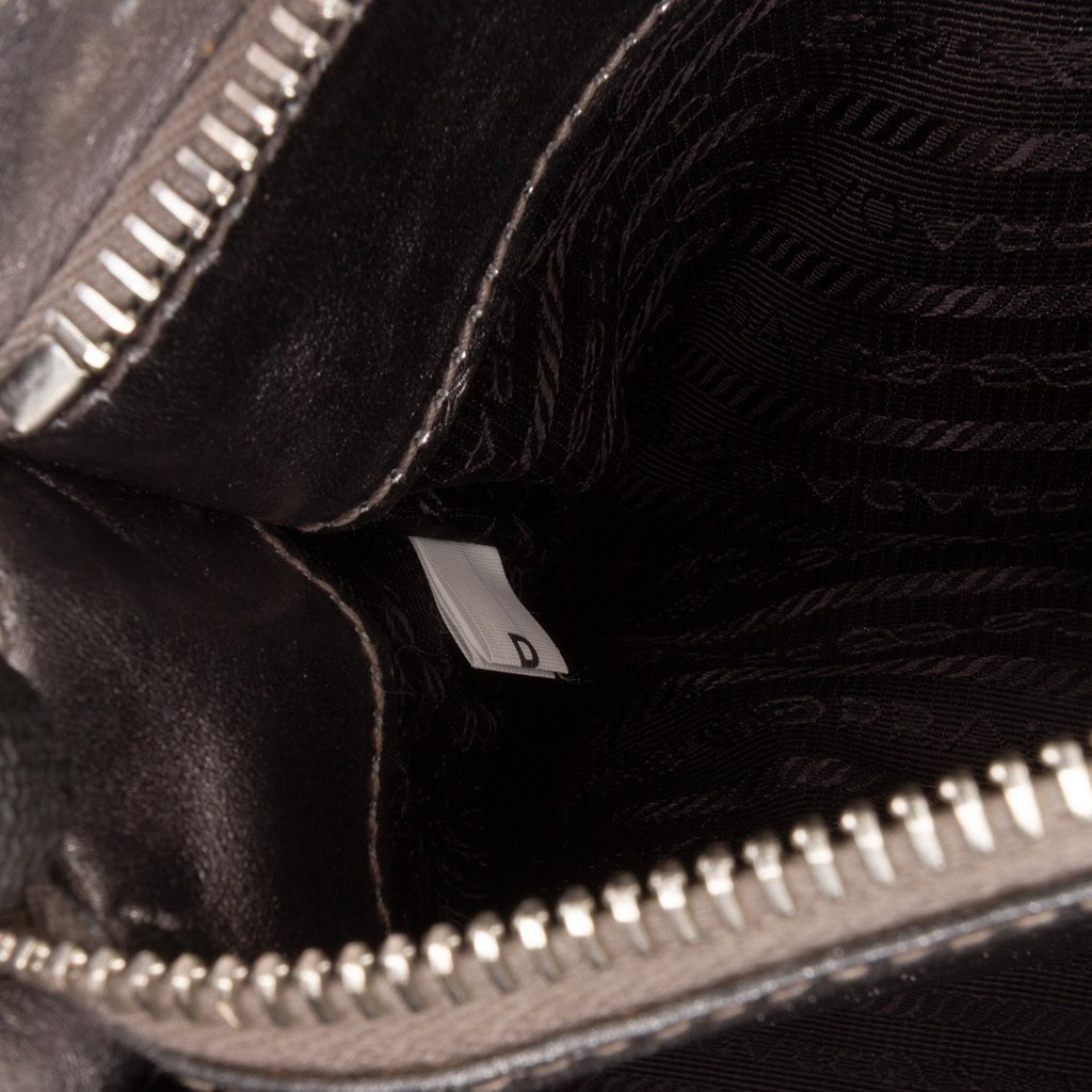 Prada Small Saffiano Cuir Monochrome Top Handle Tote - Detail 2