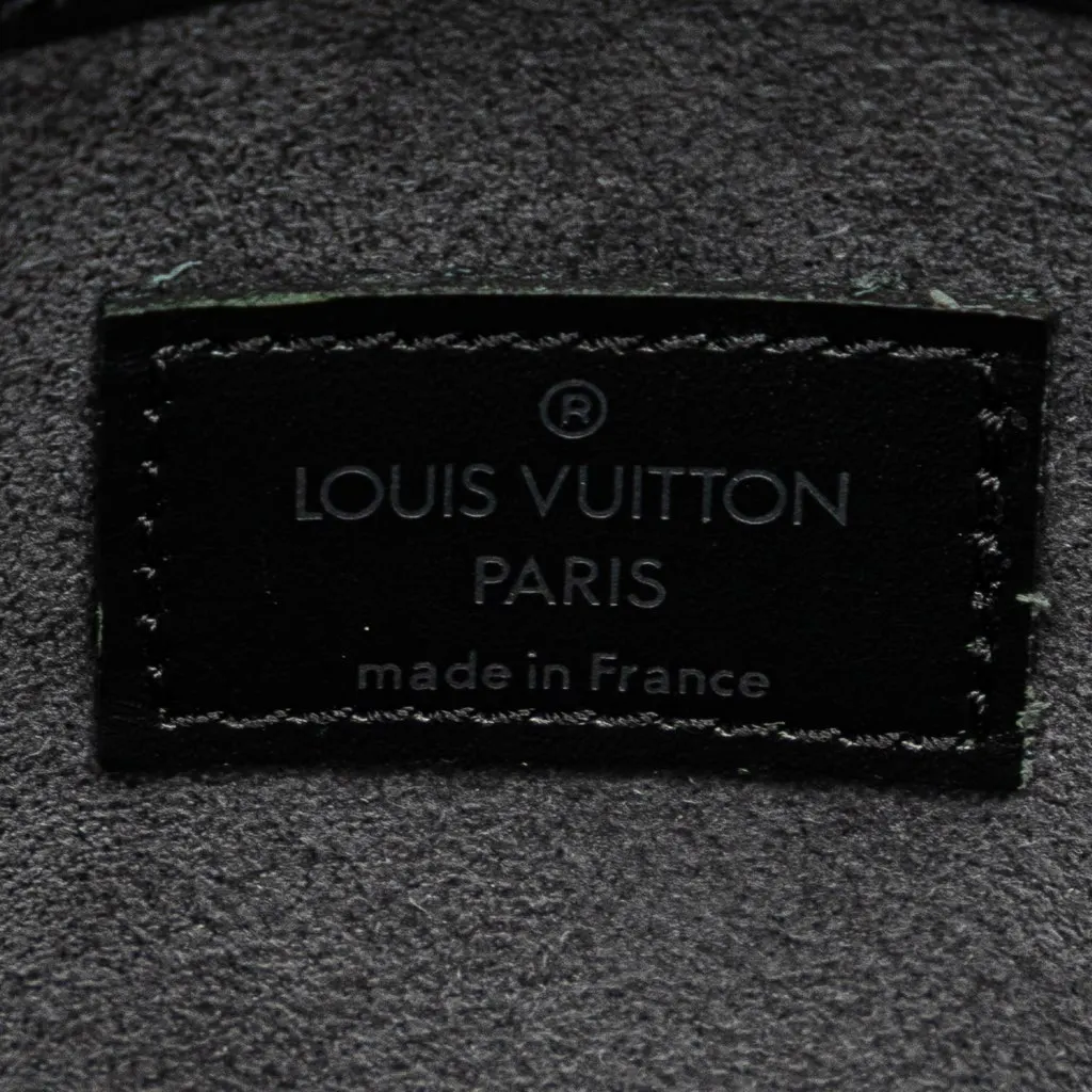 Louis Vuitton Epi Demi Lune Black Leather Very good - Box View