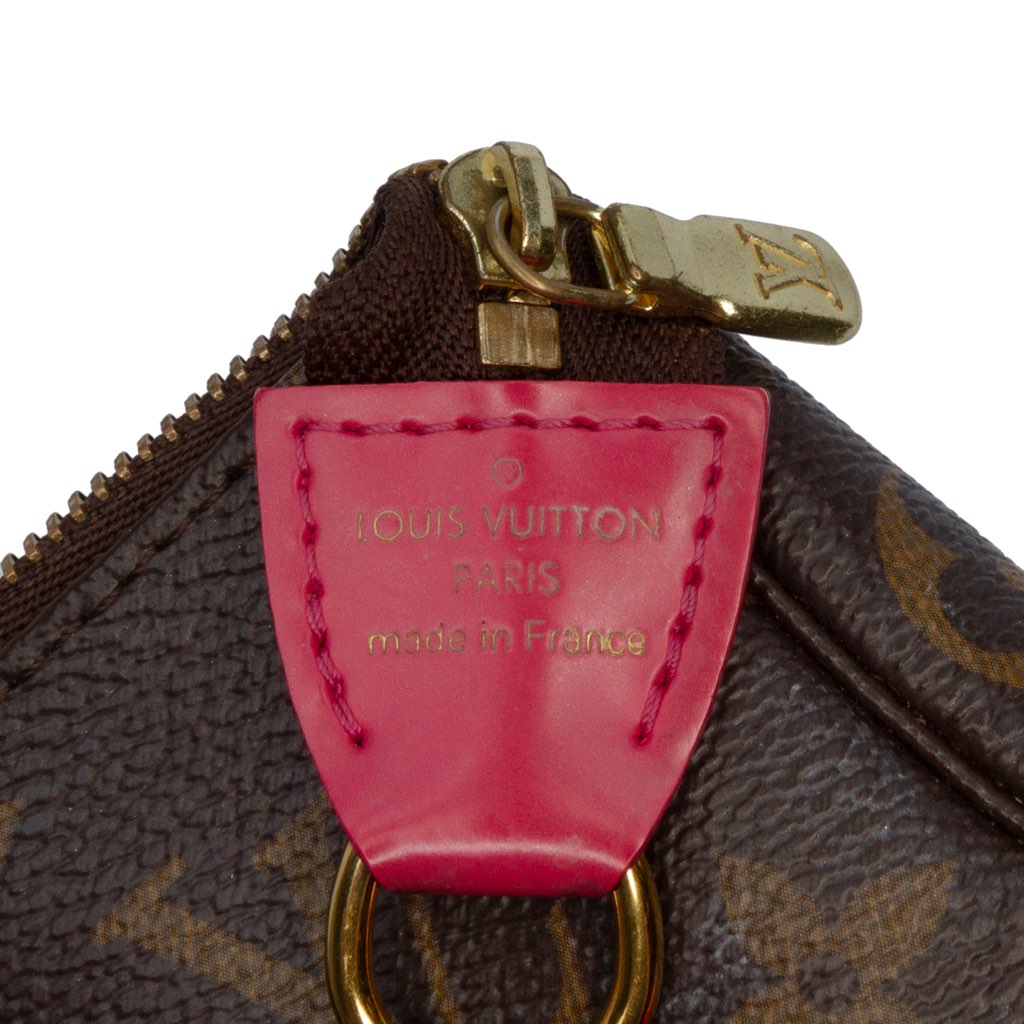Louis Vuitton Monogram Vivienne Christmas Roller Coaster Mini Pochette Accessoires - Side view