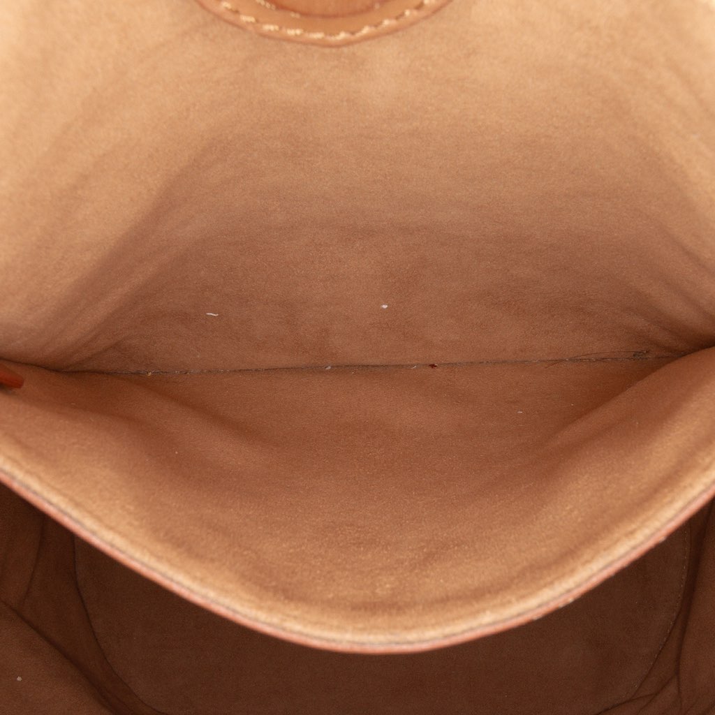 Burberry House Check Canvas and Suede Fringe Bucket Bag - 5