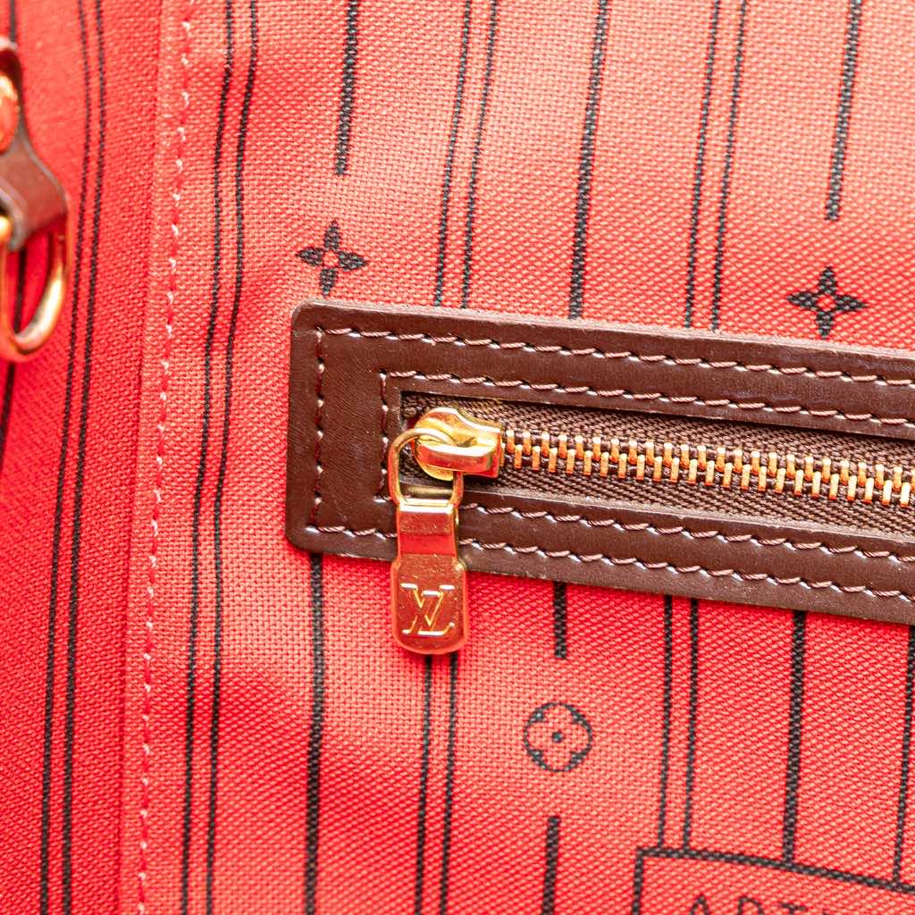 Louis Vuitton Damier Ebene Neverfull MM - Detail 2
