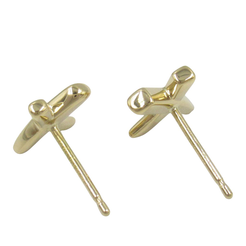 Tiffany & Co 18K Yellow Gold Paloma Picasso Kiss Earrings - 2