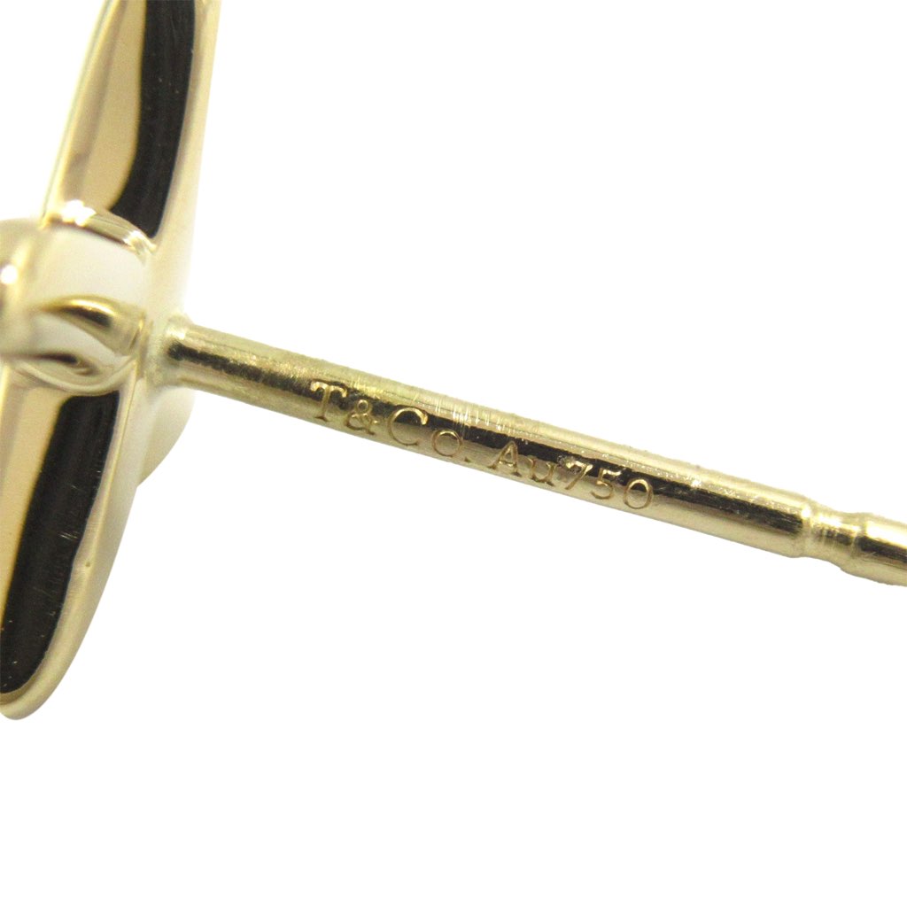 Tiffany & Co 18K Yellow Gold Paloma Picasso Kiss Earrings - 4