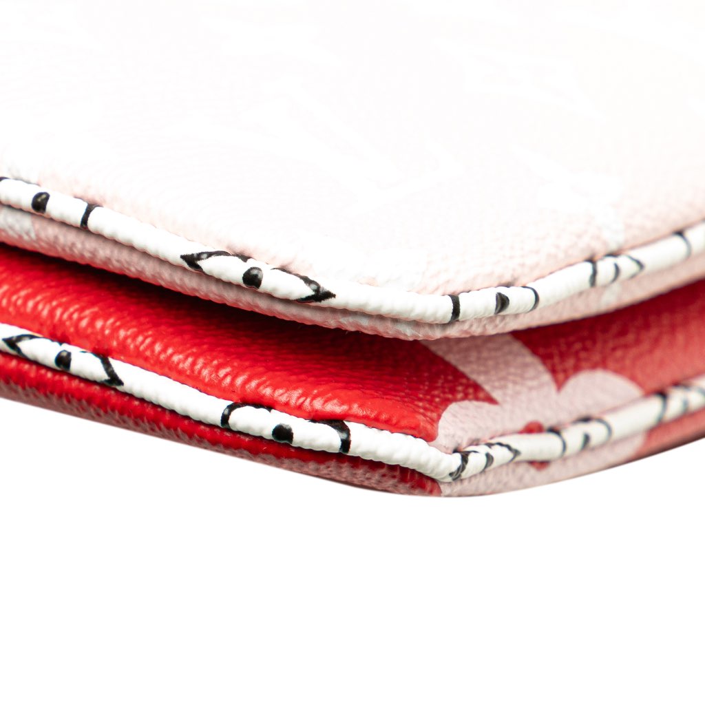 Louis Vuitton Limited Edition Monogram Giant Double Zip Pochette - Image 12