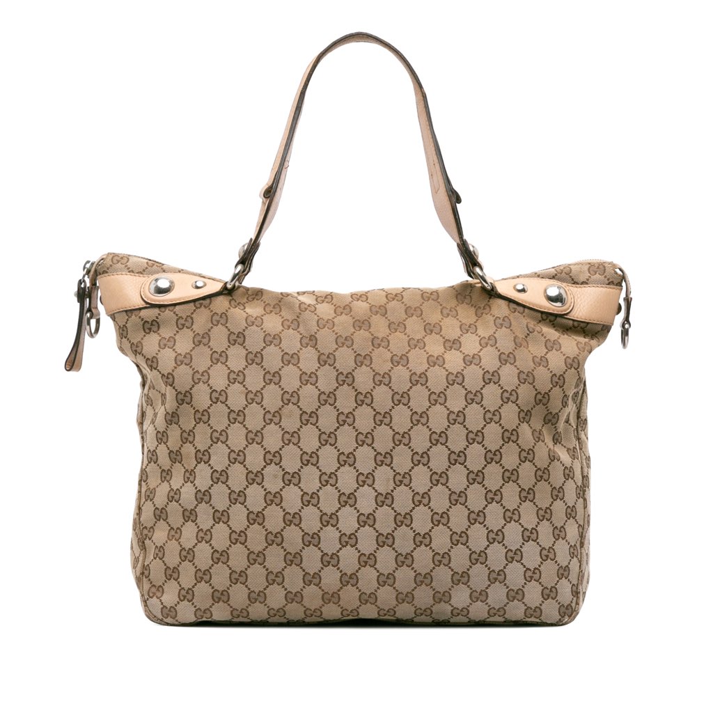 Gucci Large GG Canvas Icon Bit Satchel